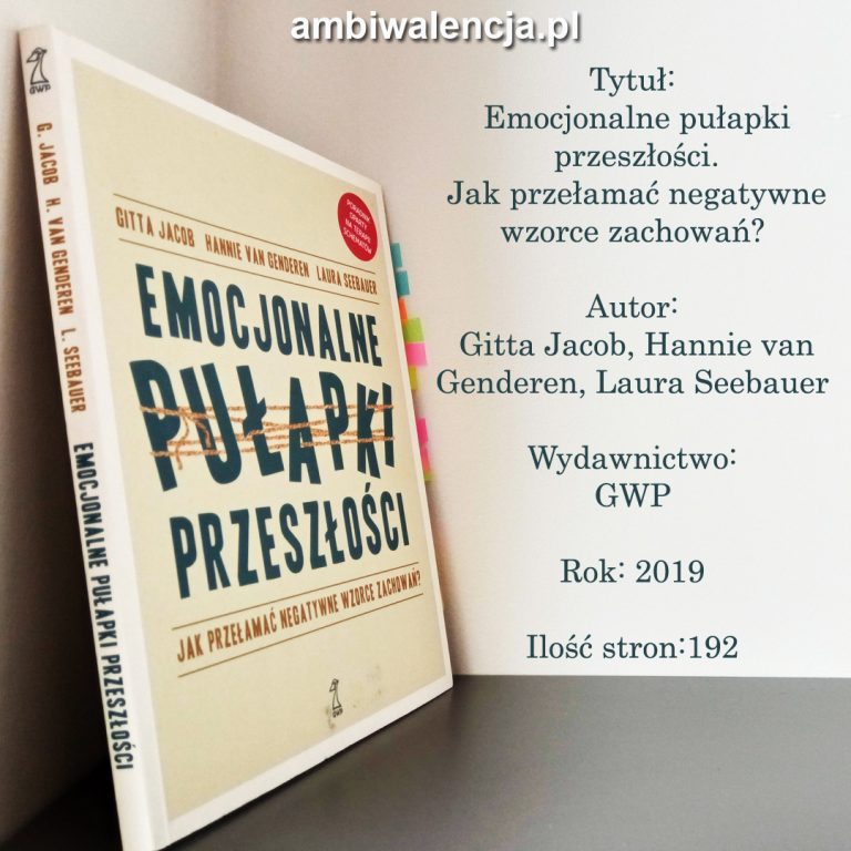 Emocjonalne pułapki przeszłości. Jak przełamać negatywne wzorce zachowań? – Gitta Jacob, Hannie van Genderen, Laura Seebauer