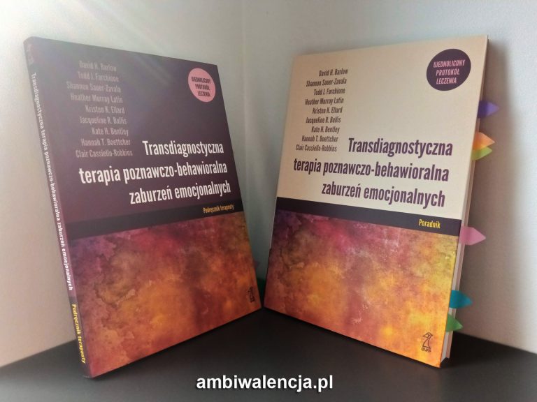 Transdiagnostyczna terapia poznawczo- behawioralna zaburzeń emocjonalnych – Zestaw
