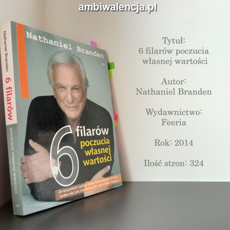 6 filarów poczucia własnej wartości – Nathaniel Branden