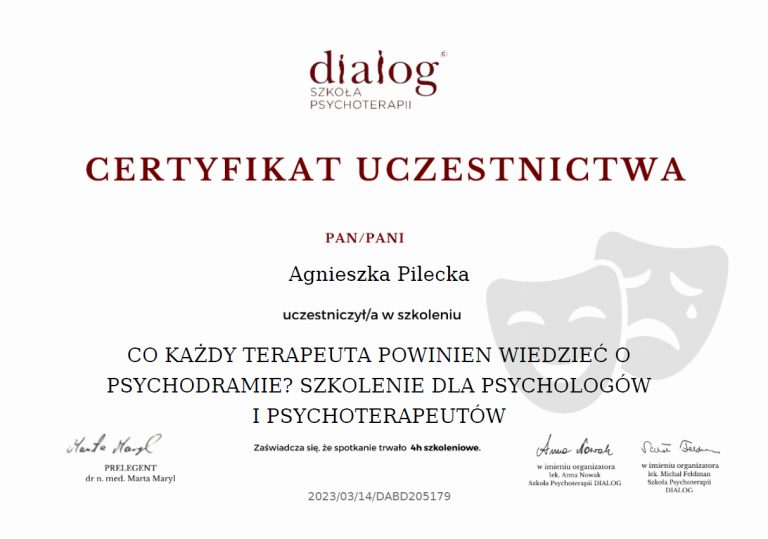 Co każdy terapeuta powinien wiedzieć o psychodramie?