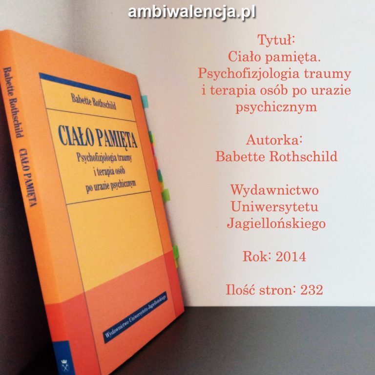 Ciało pamięta. Psychofizjologia traumy i terapia osób po urazie psychicznym – Babette Rothschild